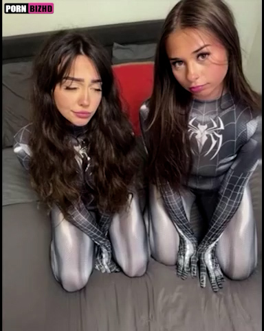 Sophie Rain and Eliza Ibarra Spiderman Onlyfans video so hot